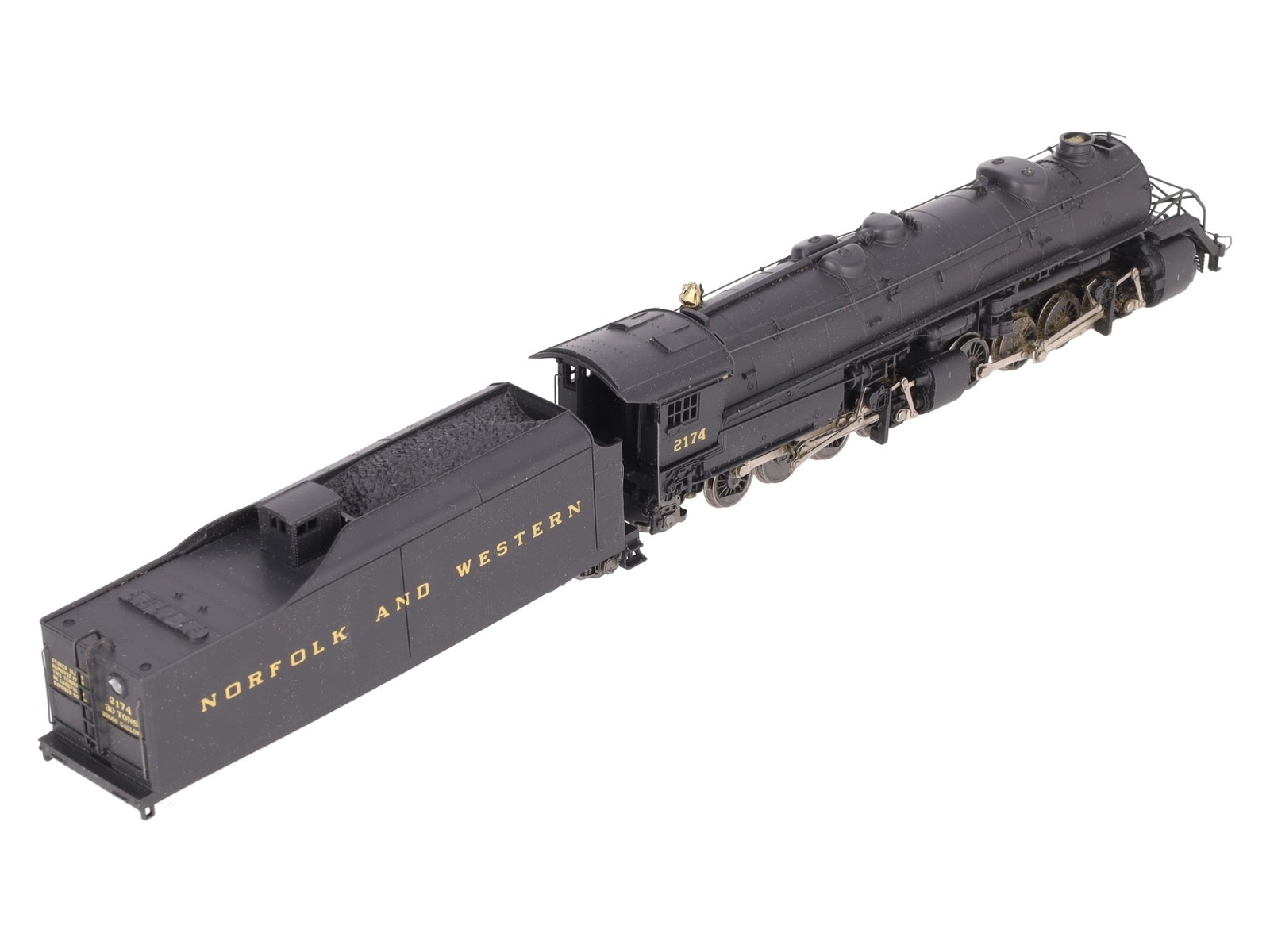 Rivarossi 1593 HO Norfolk and Western Mallet Y6B Locomotive and Tender #2174/Box