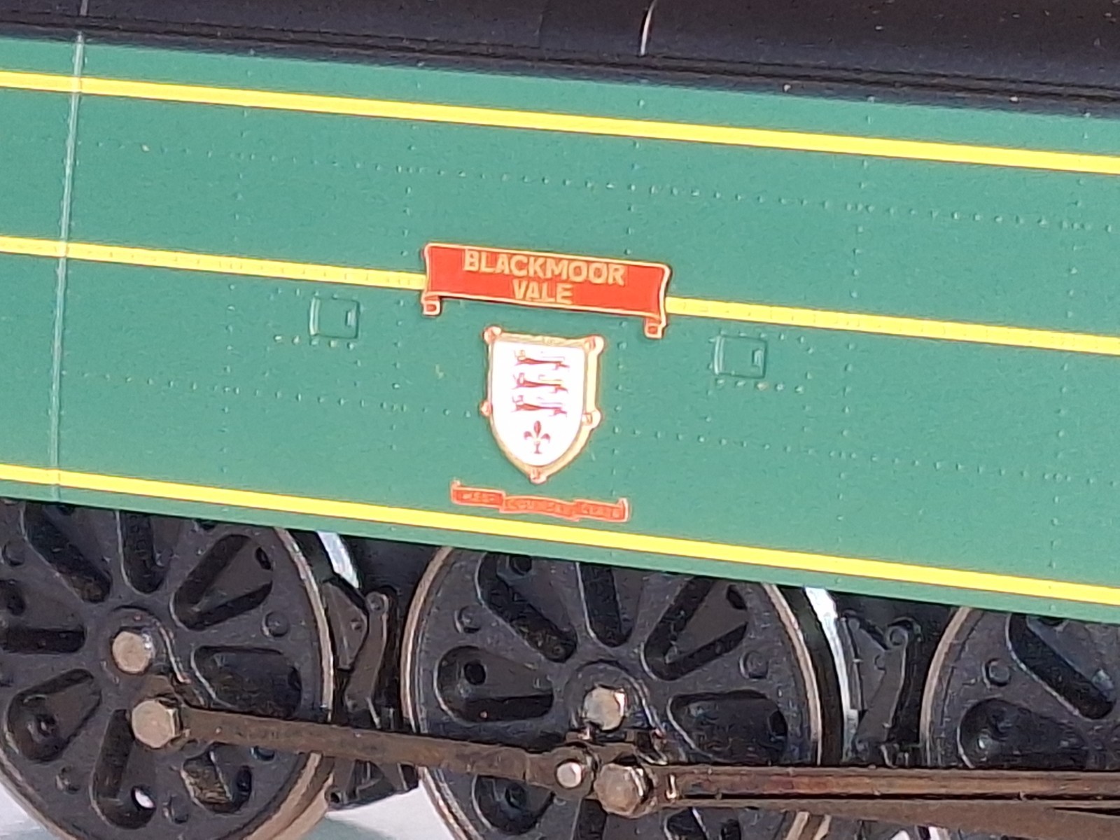 Hornby R2219. BR West Country Cl. Blackmoor. DC 2 rail. New, Mint Cond. OO.Boxed
