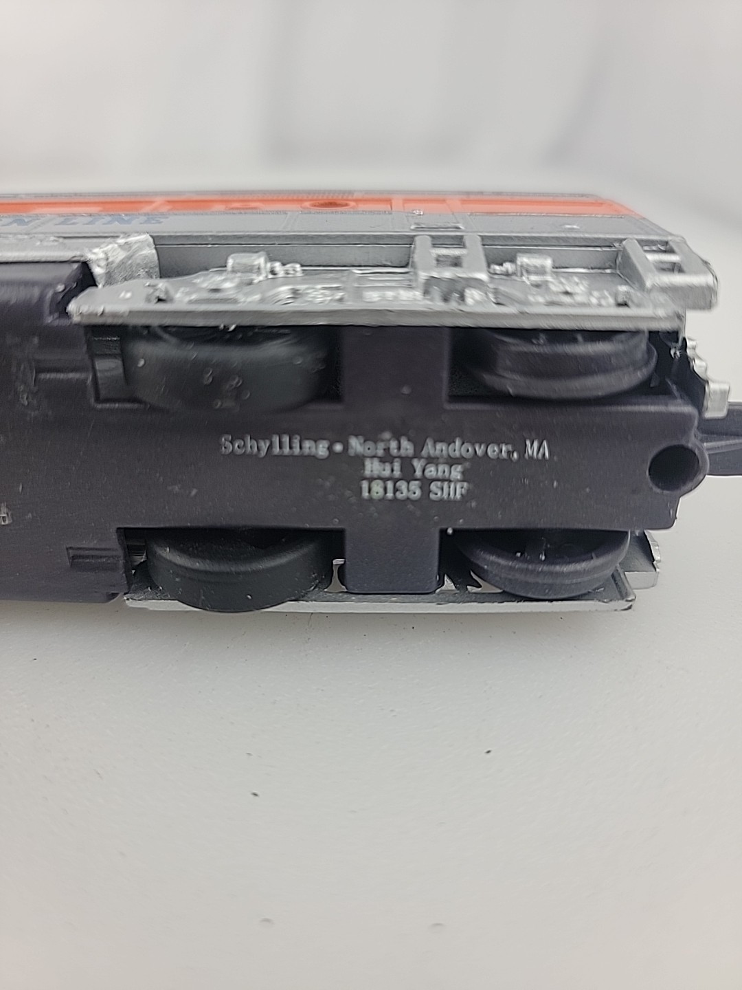 6.5″ Schylling Western Line Train Pull Back Action Diecast Locomotive