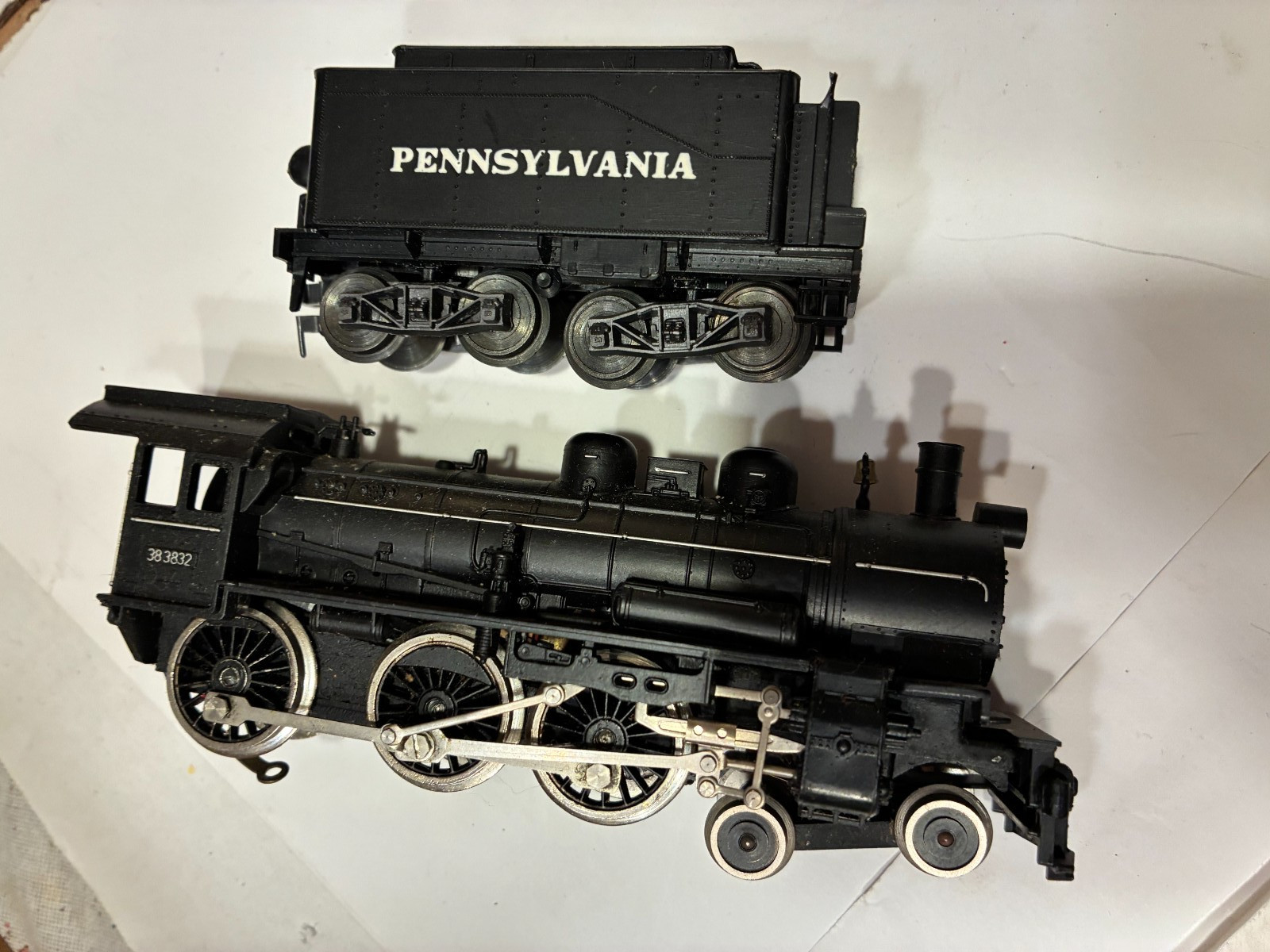 Rare Vintage LILIPUT, MADE IN AUSTRIA, HO BR38 STEAM LOCO 3832 Nice, L@@K, Read!