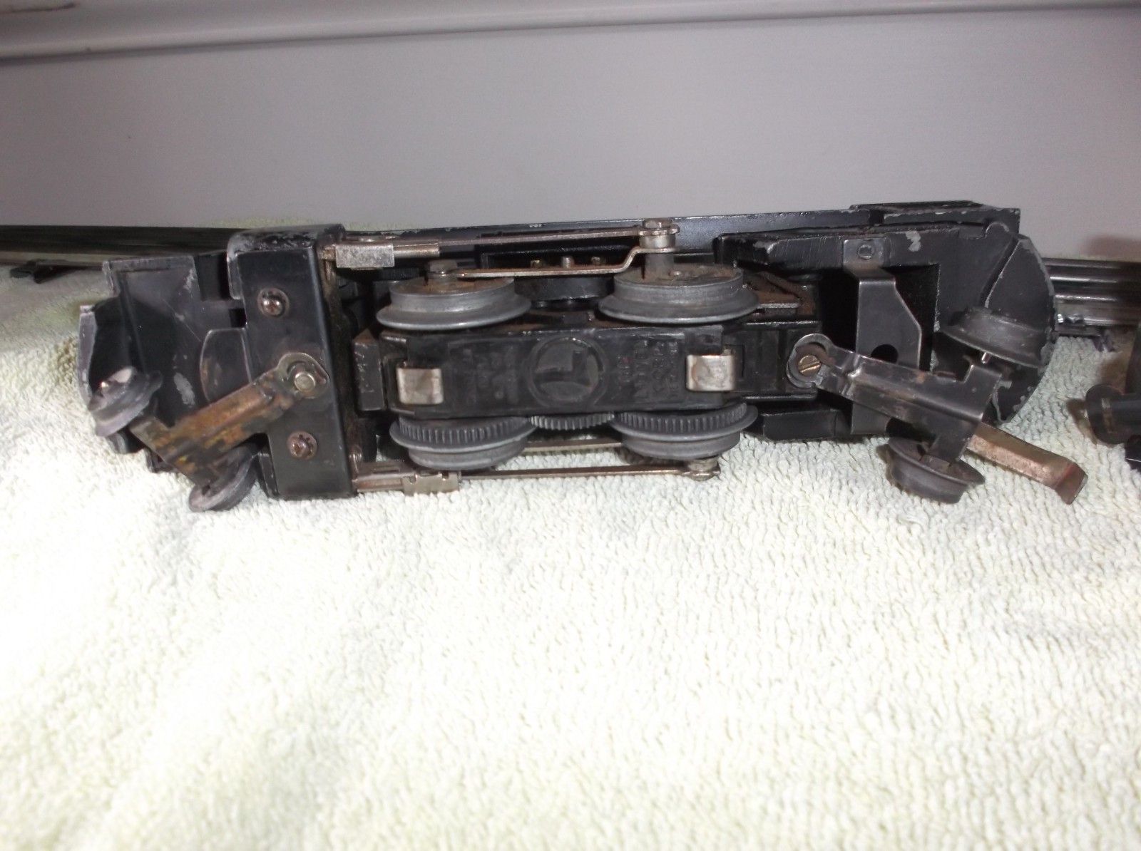 Lionel 1654 w/1654T Steam 2-4-2 Electric Toy Train Locomotive 1946-47 Postwar