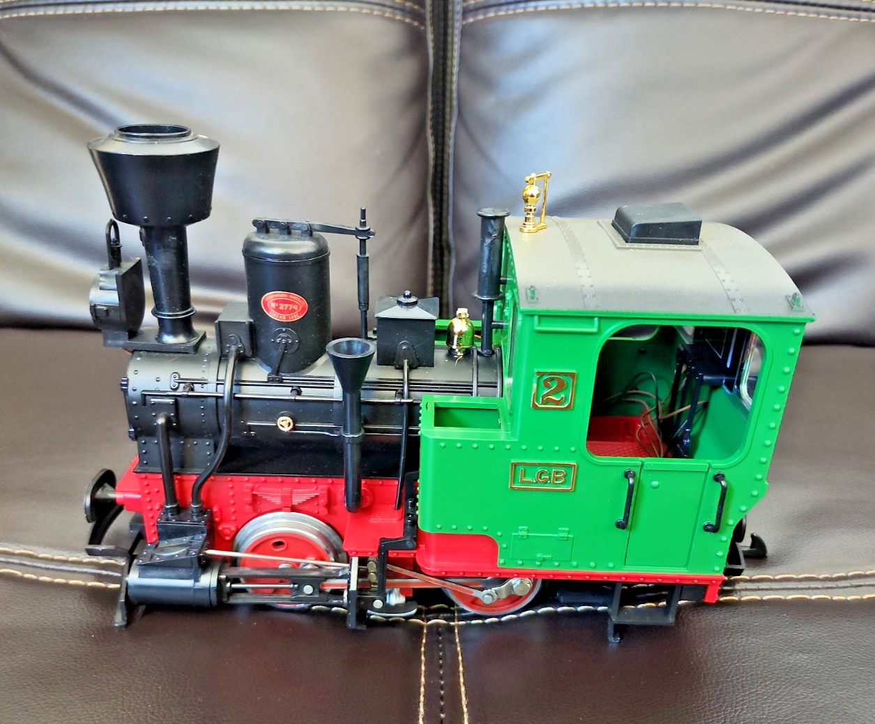 LGB LEHMANN G SCALE BIG TRAINS #2 STAINZ LOCOMOTIVE #2020 Tested/works See Video