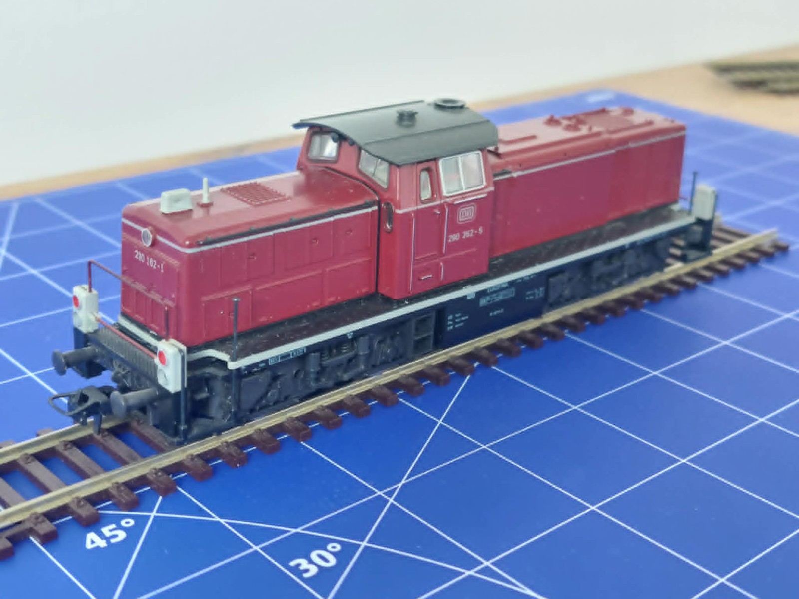 HO Roco Deutsche Bahn (DB) Baureihe 290 262-5 Diesel Switcher Locomotive