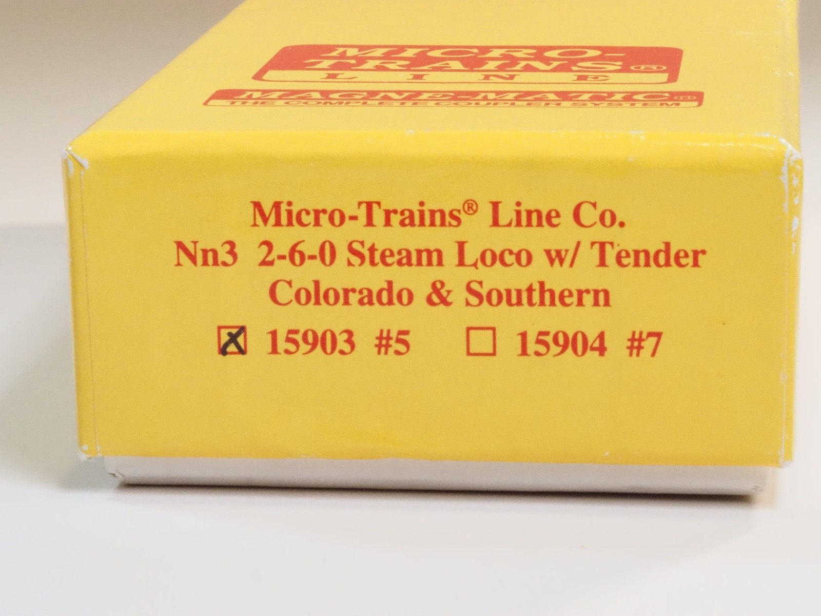 MTL Brass Steam locomotive 2-6-0 Colorado & Southern Scale N- Nn3 Z-track #5