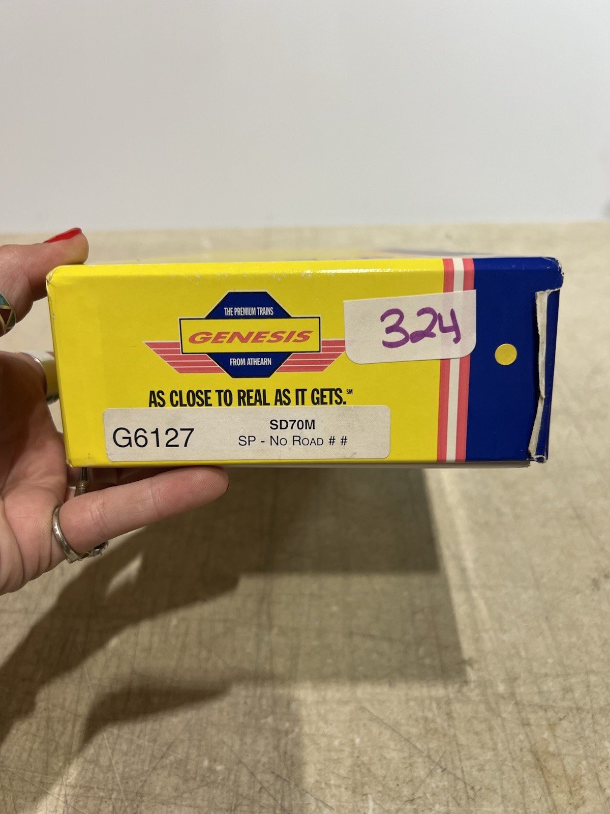 Athearn GENESIS G6127 HO Scale ~ SD70M ~ Southern Pacific (SP) NO ROAD #