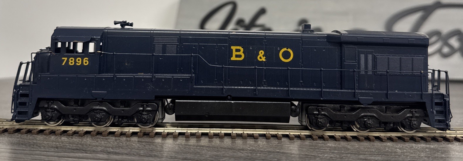ALCO Models HO Brass #D-137 U-Boat B&O GE U-33C #7896 – DOES NOT RUN/NEEDS TLC!