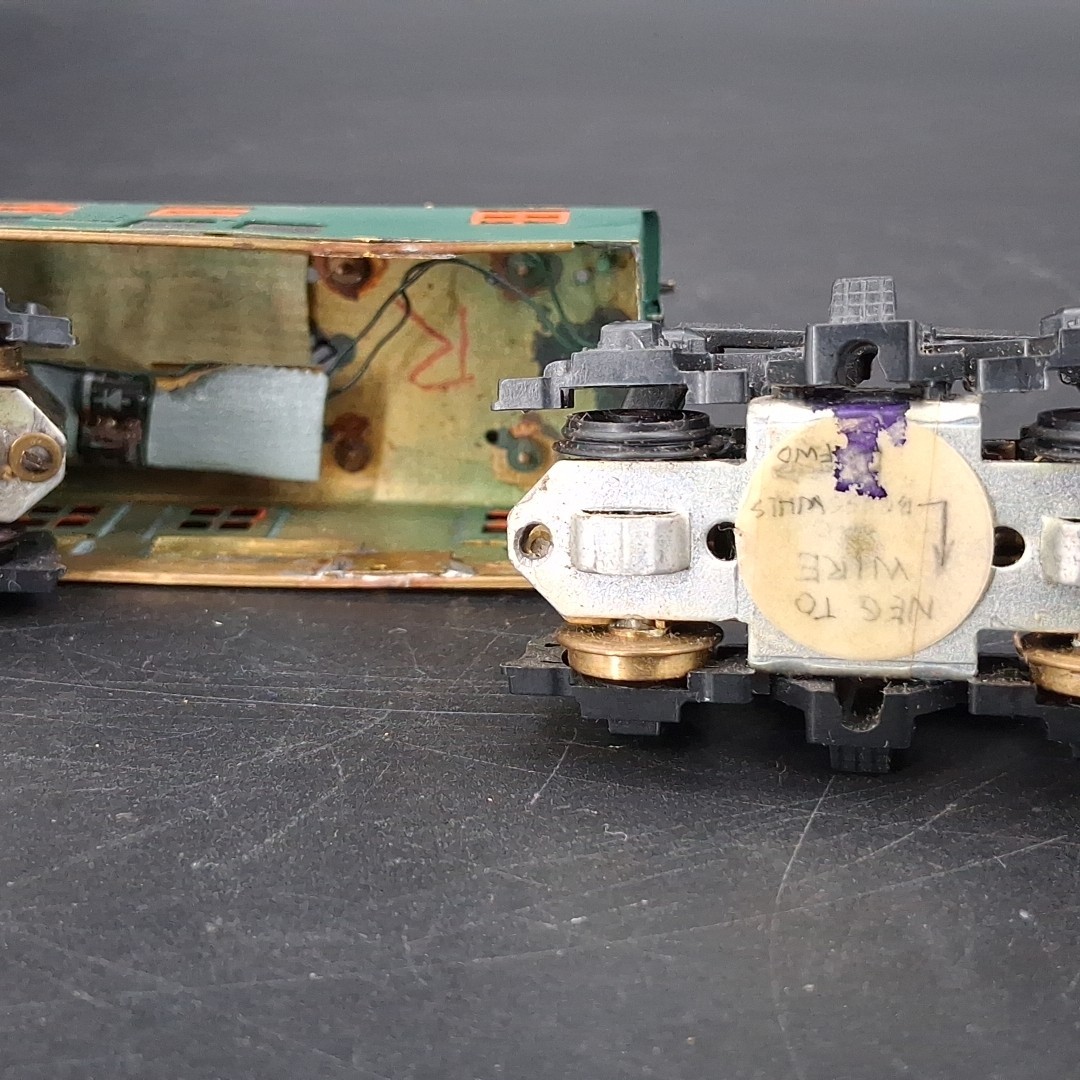 Vintage Kawai HO Gauge Model Brass Electric Boxcab ED141 ED14 REPAINTED – PARTS