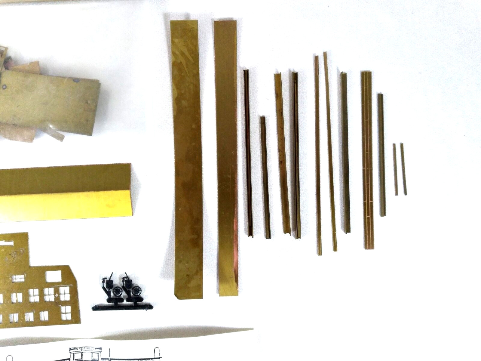 HO Brass Train The Car Shop CN Caboose Brass Kit #104