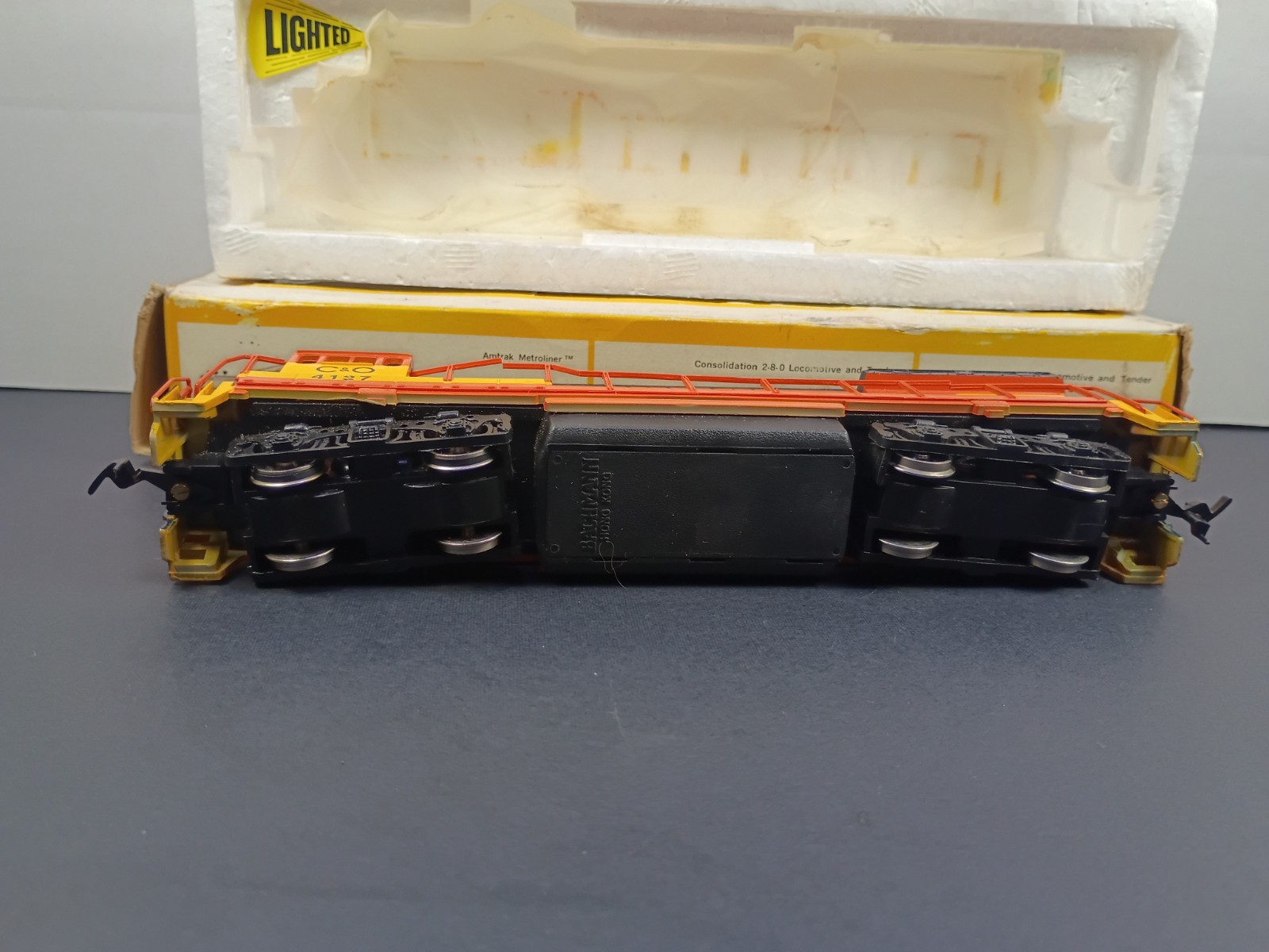 Bachman GE U36B Diesel Locomotive Chassis HO Scale Item 0626 Read
