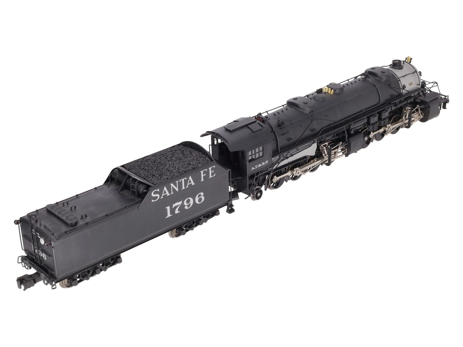 3rd Rail 1796 O Brass Santa Fe Y-3 2-8-8-2 Steam Locomotive & Tender #1796 EX