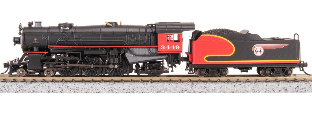 BROADWAY LIMITED 7982 N SCALE Heavy Pacific 4-6-2 ATSF 3449 Paragon4 Sound/DCC