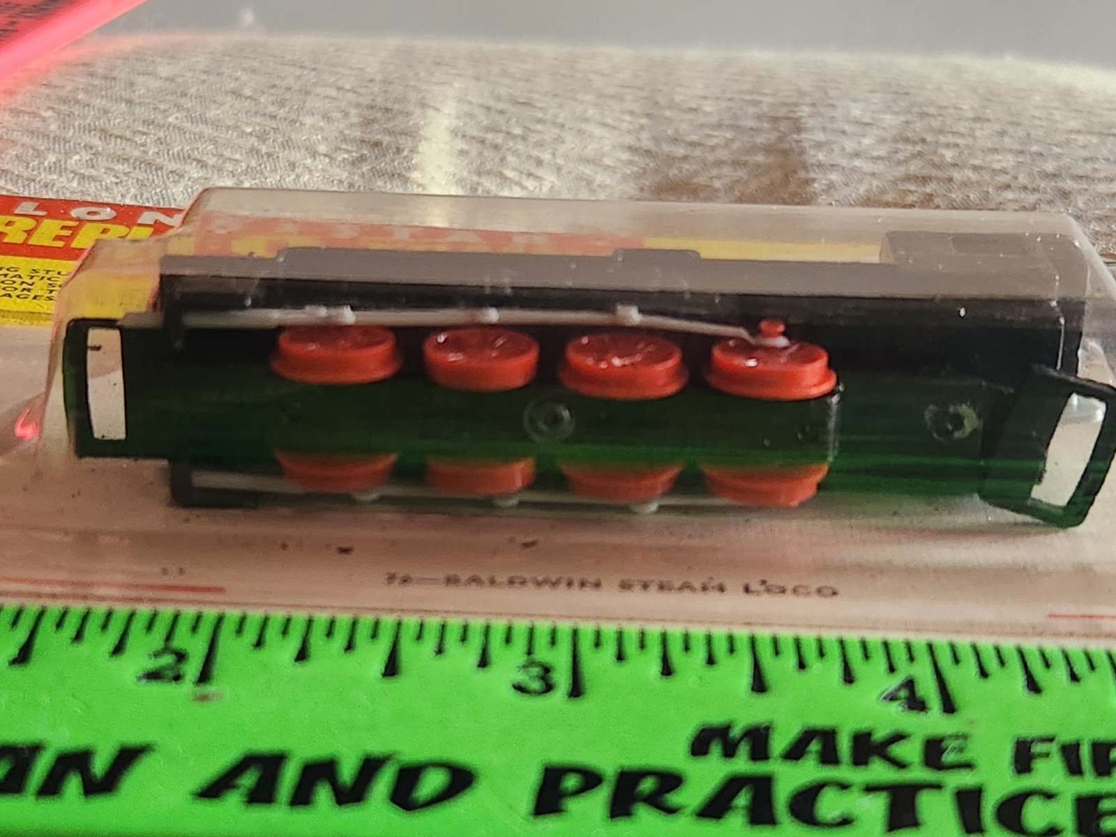 Lone Star Treble-O-Trains 76 Baldwin Steam Locomotive in Original Packaging