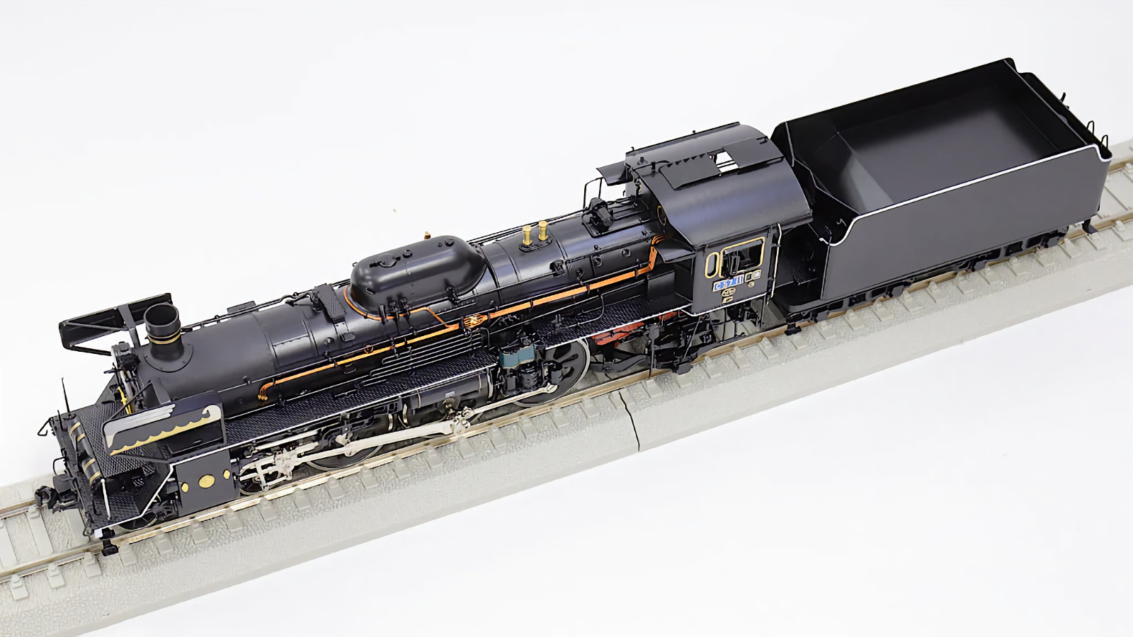 HO Gauge Tenshodo JNR C57 Steam Locomotive #11 Express Kamome Leading Engine H0