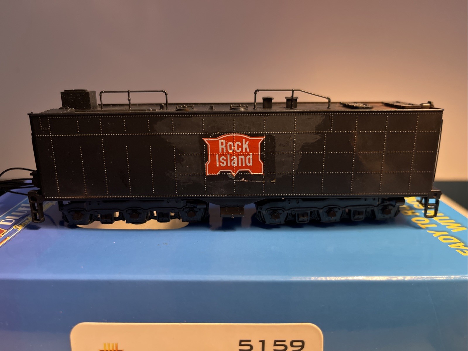 HO Scale Broadway Limited Rock Island 4-8-4 #5100 DCC/Sound TESTED CUSTOM PAINT