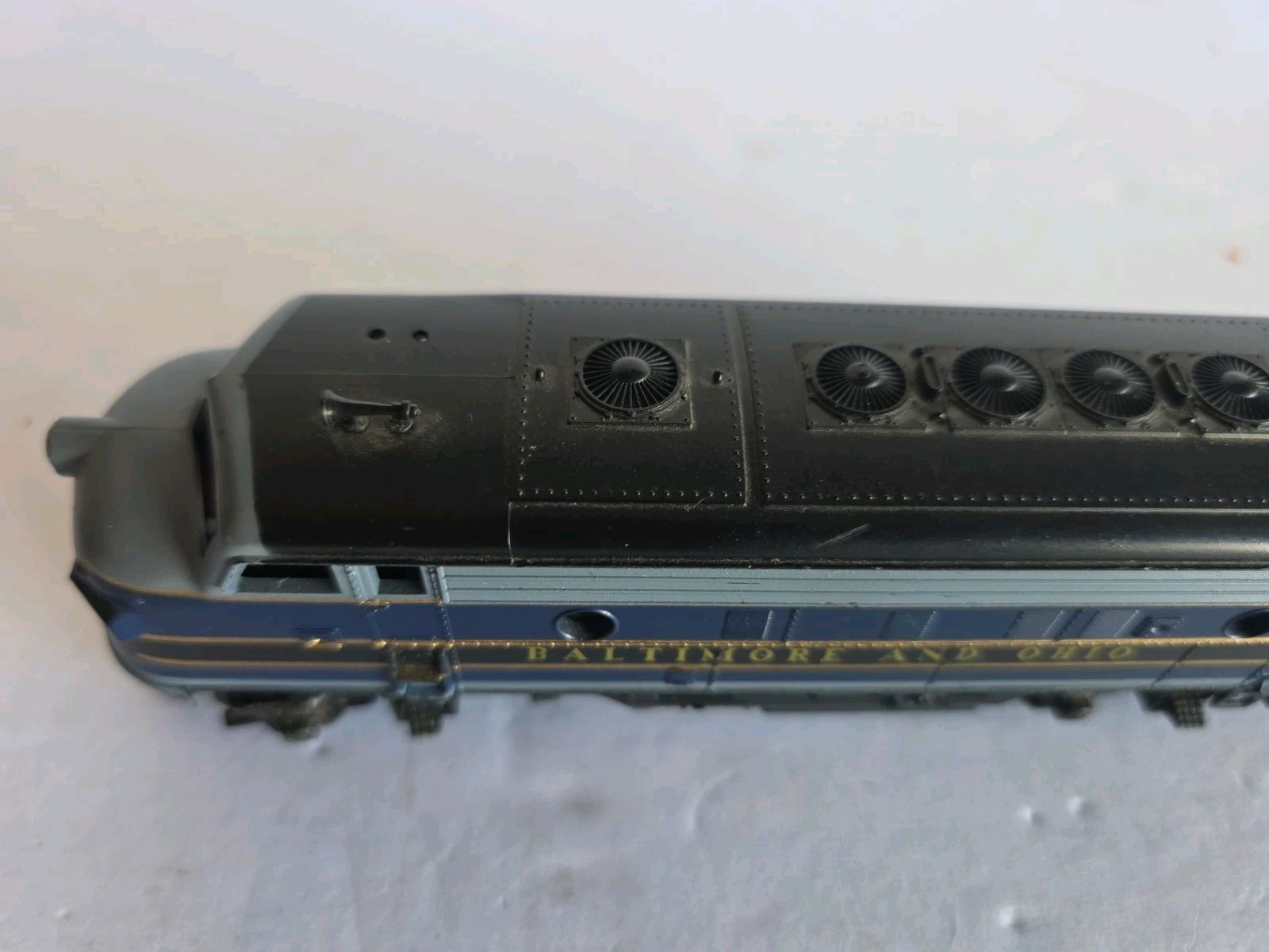 n scale Life Like Baltimore and Ohio F7-A diesel engine “Rough Condition”