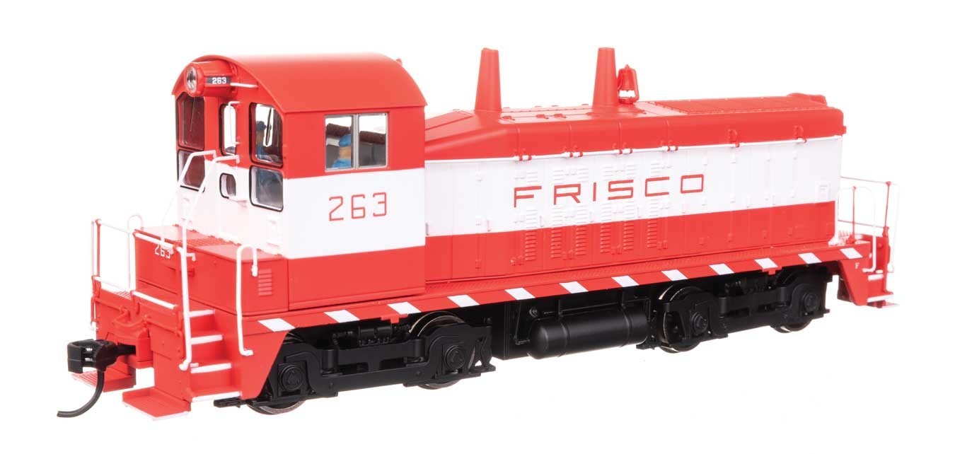 Walthers HO Scale ~ EMD NW2 Phase V ~ Frisco SL&SF #263 ~ DC Version ~ 910-10626