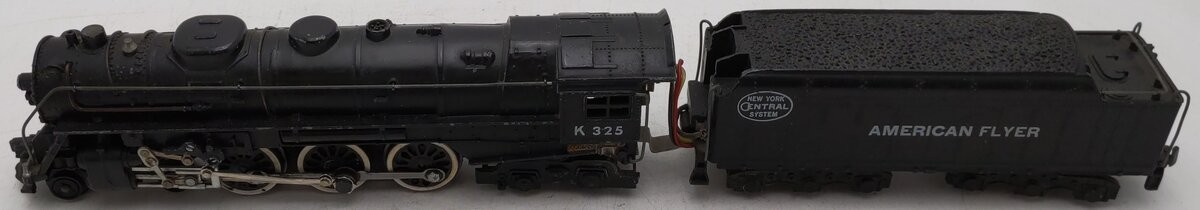 American Flyer K325 Vintage S New York Central 4-6-4 Steam Locomotive & Tender