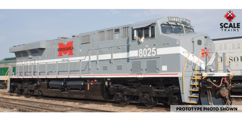 Scaletrains Rivet Counter SXT33819 ES44AC NS/Monongahela #8025 DCC & Sound