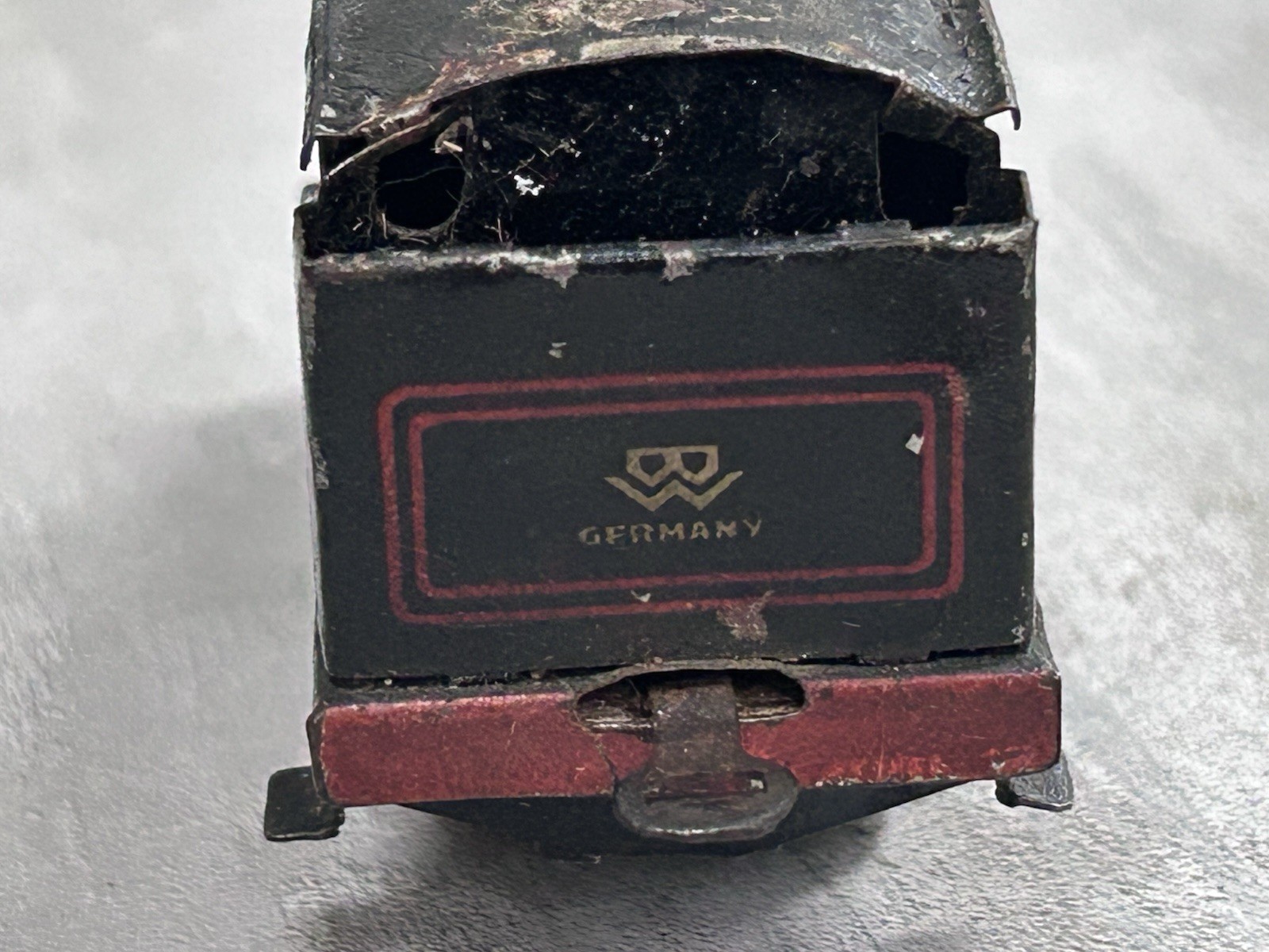 Vintage Bing Railway Clockwork Locomotive Model Toy Train No Key Un-Tested