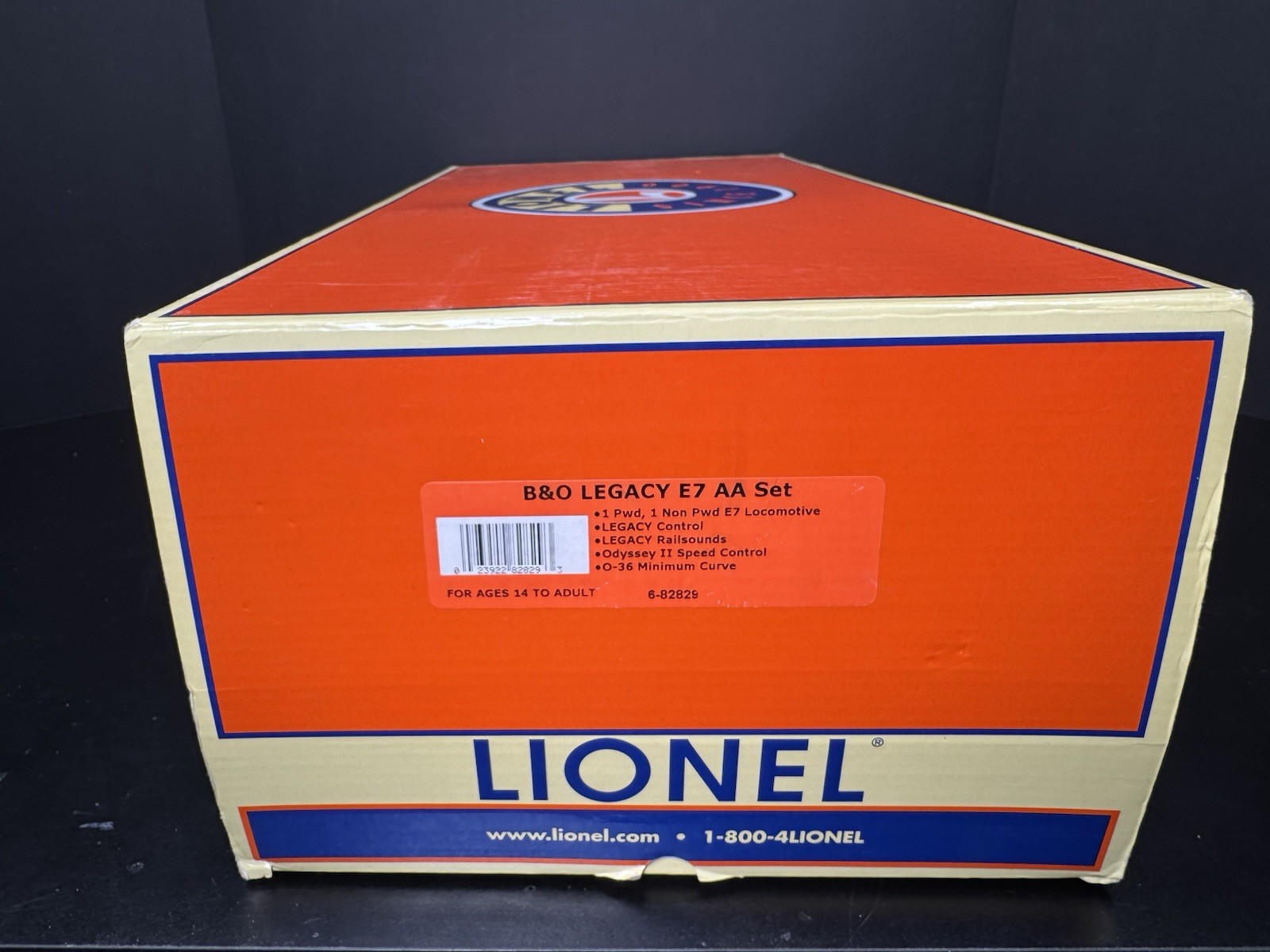 Lionel LEGACY 6-82829 Baltimore & Ohio E-7 diesel engine AA set #1422 #1428 EX