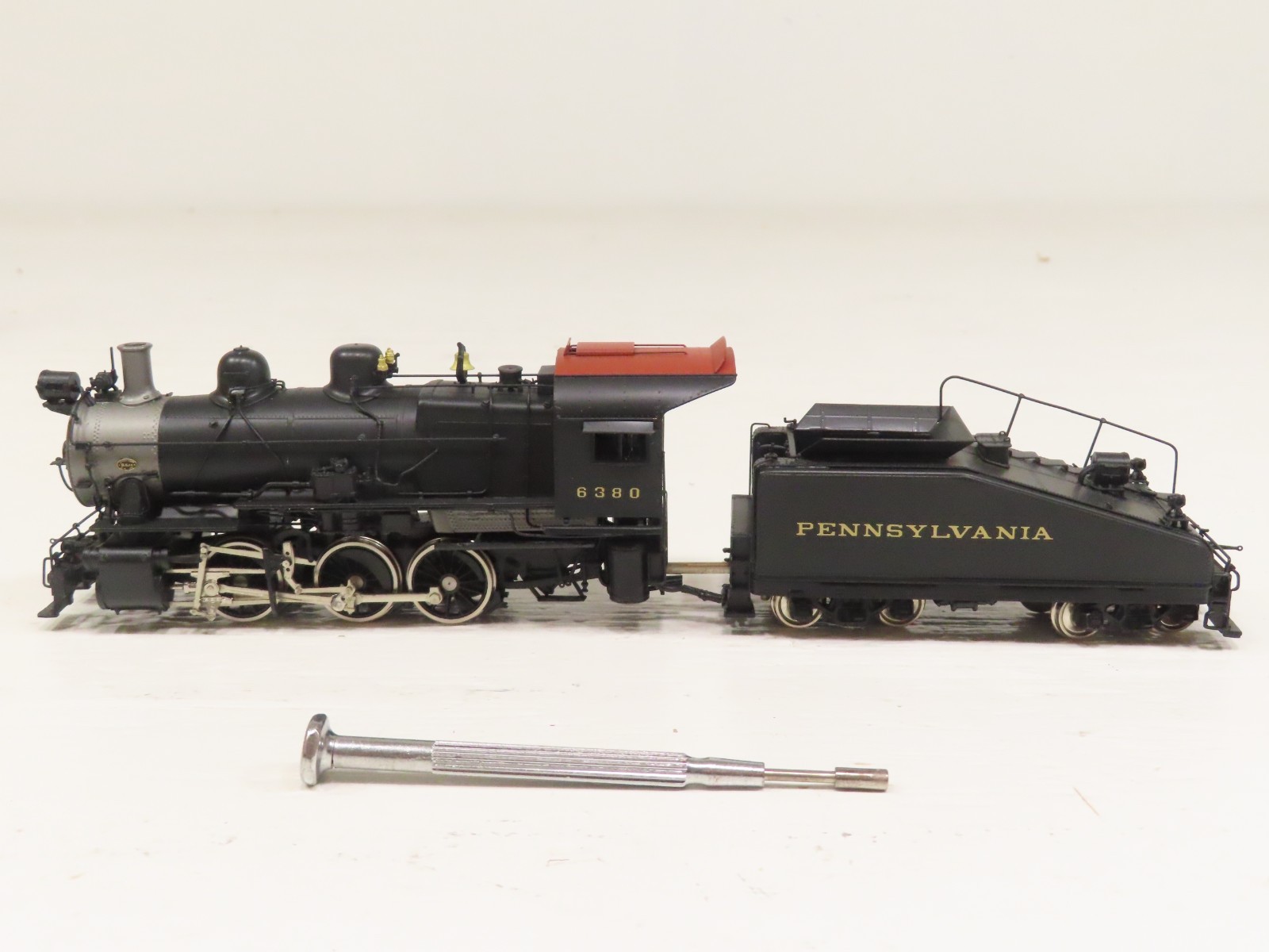 Key Imports HO Brass PRR B-6 Switcher 0-6-0 Factory Painted NIB 12806