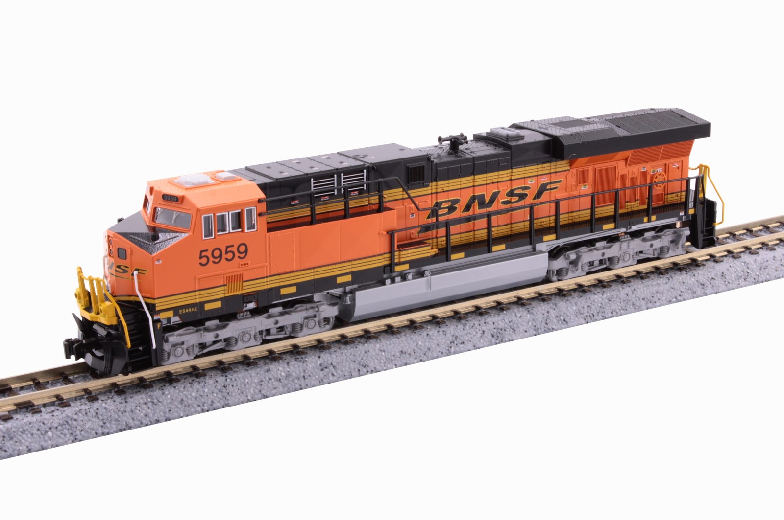Kato 176-8959 N Scale BNSF “Swoosh” GE ES44AC Diesel Locomotive #5959 NIB