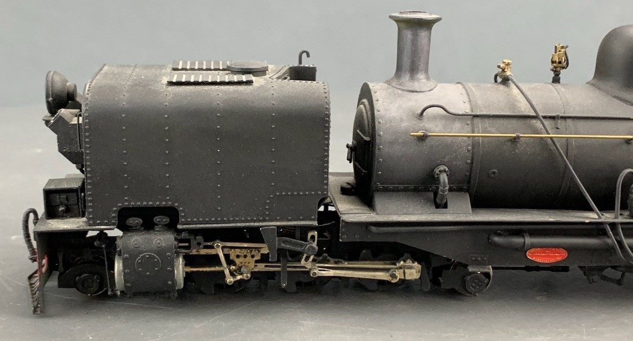 1:43 7MM On2 Backwoods Brass NGG16 Class 2-6-2+2-6-2T Beyer-Garratt RTR O3278