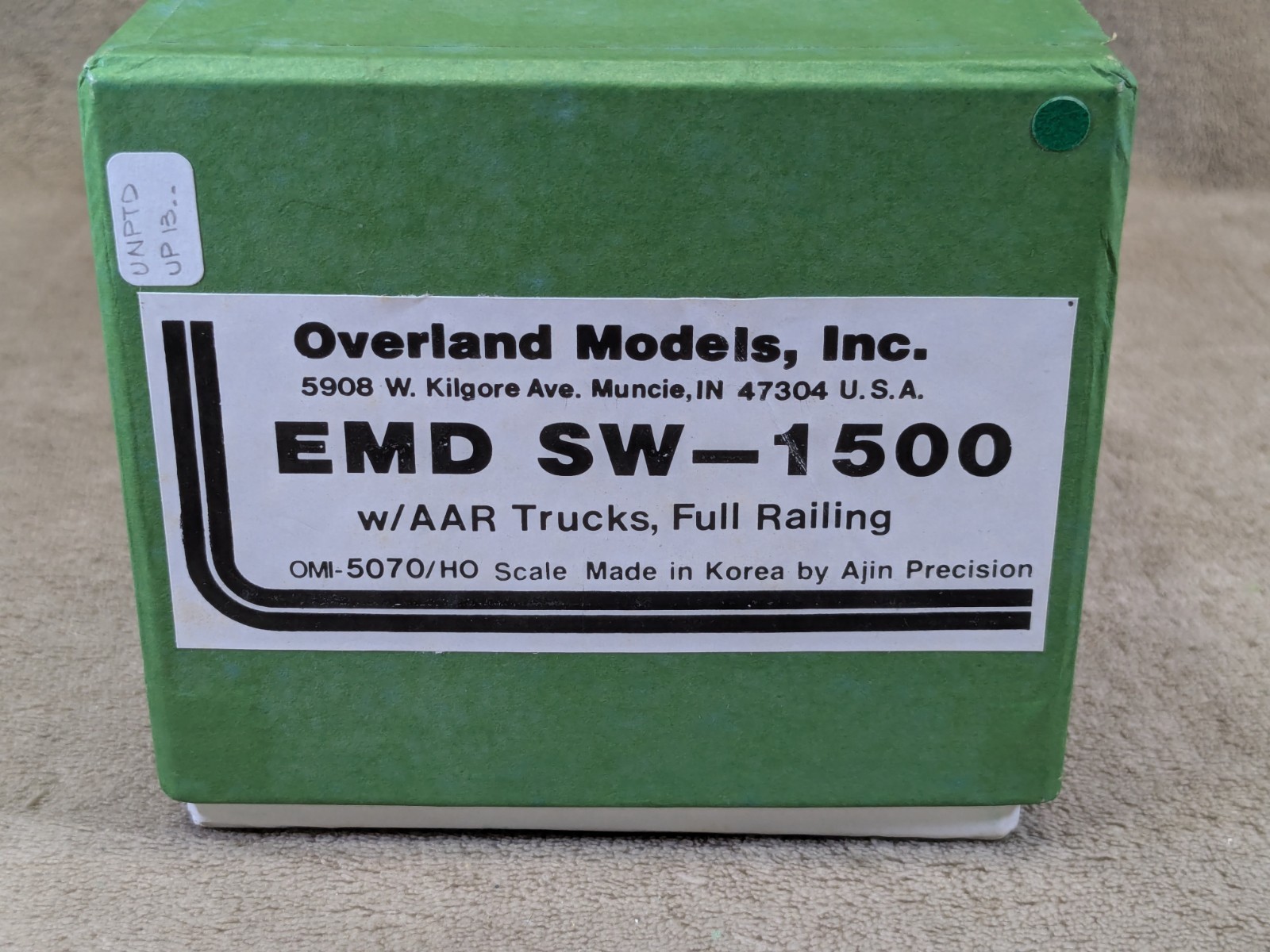 Overland Brass Models OMI-5070 EMD SW-1500 w/ AAR Trucks Full Railing HO Scale