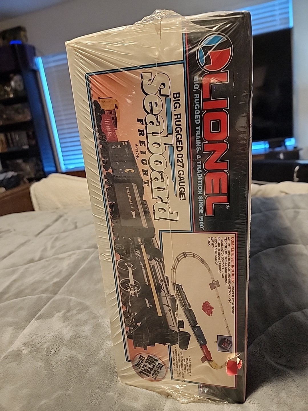 Lionel Seaboard Freight 1994 Die Cast Metal Engine Train 6-11746