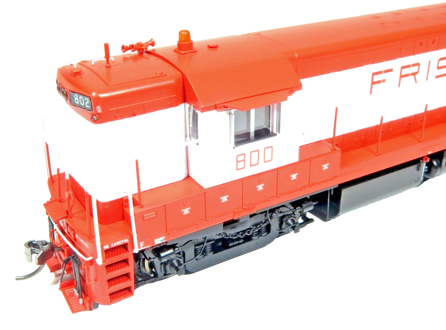 Rapido 35525 HO GE U25B High Hood DCC & ESU LokSound 5 Frisco #800 NEW