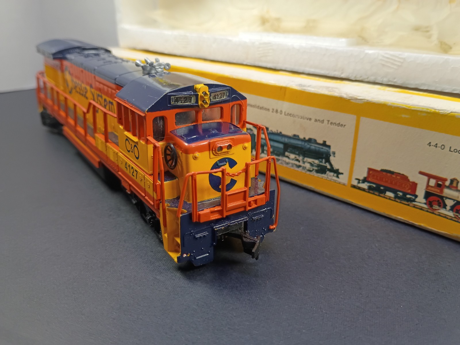 Bachman GE U36B Diesel Locomotive Chassis HO Scale Item 0626 Read