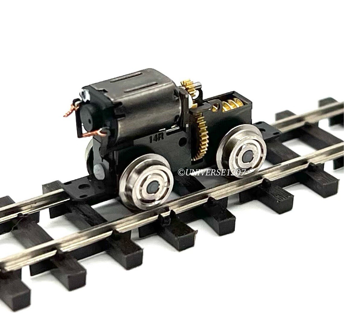 N/HOn30/HOe/009 Scale Aru-Model NZ14S Power Drive Chassis Wheel 14mm/5.6mm H0e