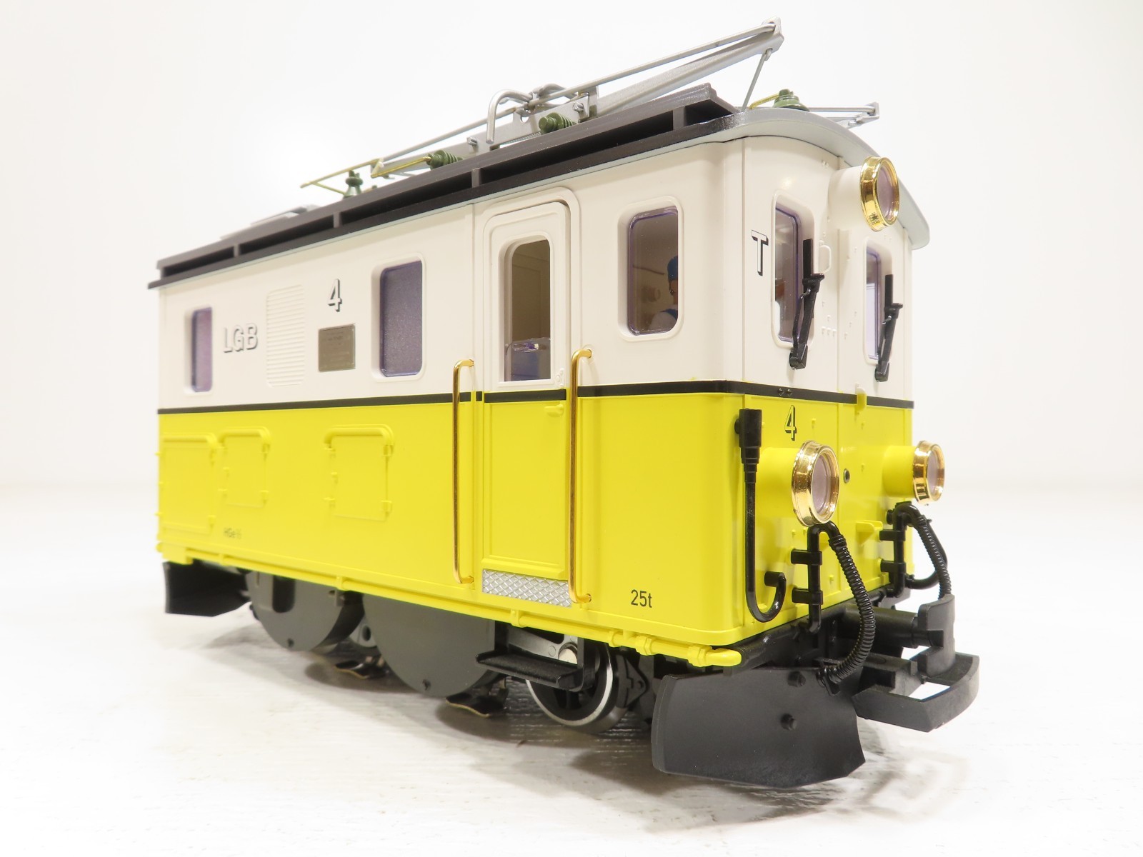 LGB 22460 G Scale Zahnrad E Lok Yellow Electric Rack Loco NIB