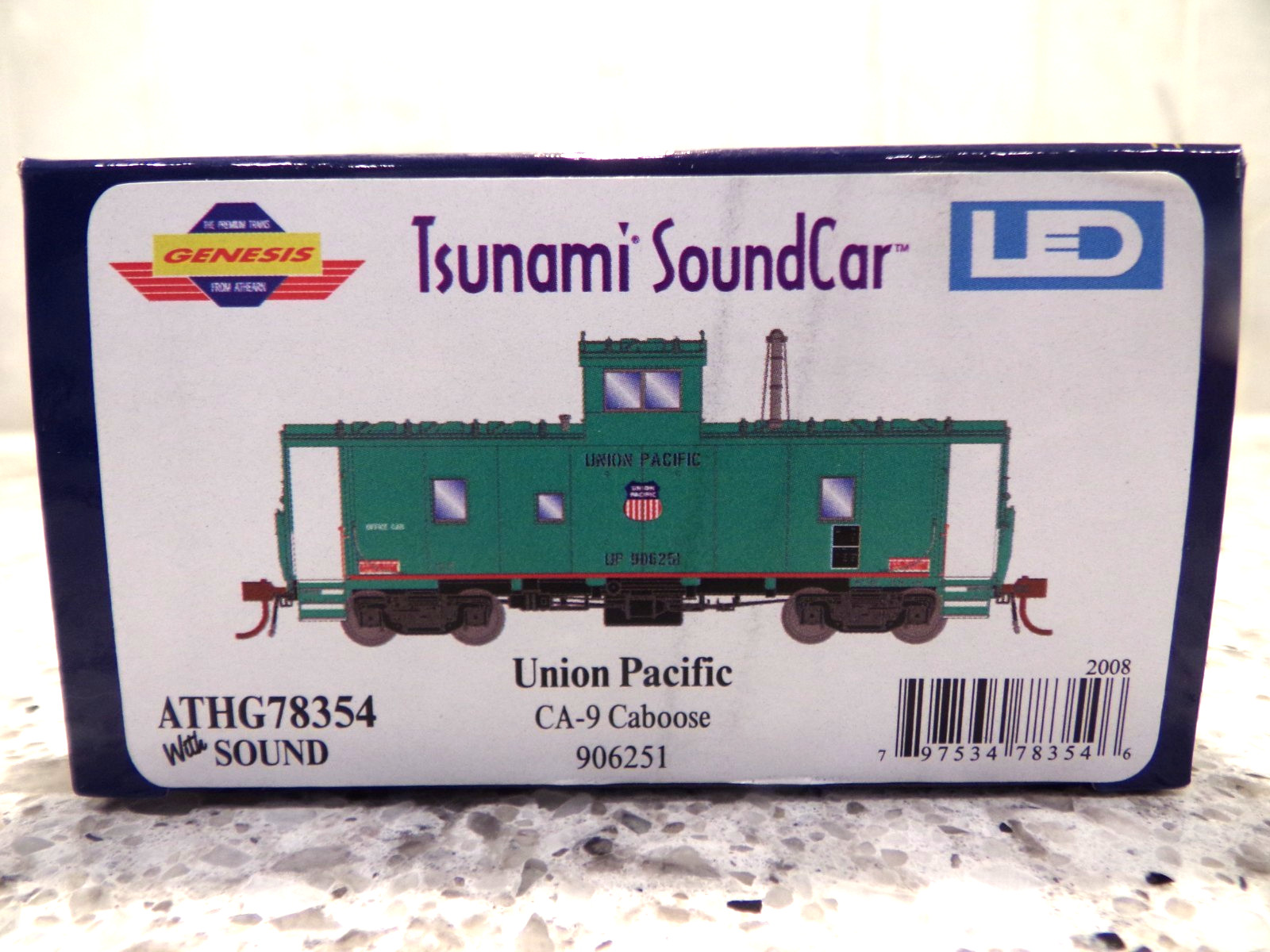 ATHG78354 Athearn Genesis Tsunami2 Sound UNION PACIFIC CA-9 WORK Caboose #906251