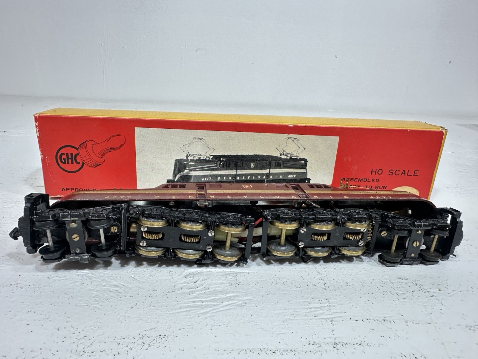 Original Vintage BOXED Japanese GHC PRR GG-1 Loco!