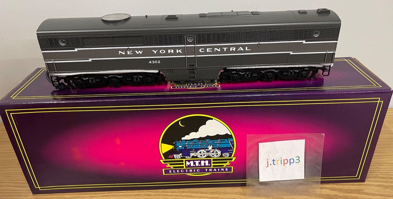 MTH Premier New York Central NYC Alco PA B-Unit Diesel Non-powered O Scale Train