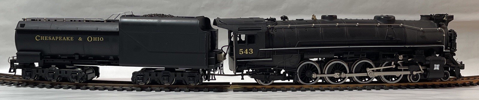 HO Scale IHC 4-8-2 Mountain Steam Locomotive Chesapeake & Ohio #543 RUNS GREAT