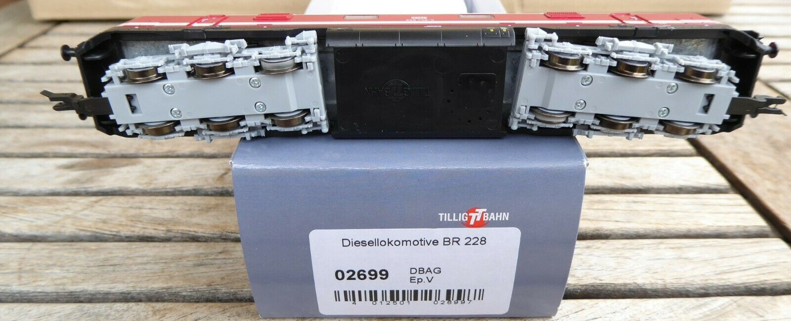 Tillig 02699 Tt Diesel Br 228 748-8 DB Ag Epoch 5 with Dss, Steilstreckenlok