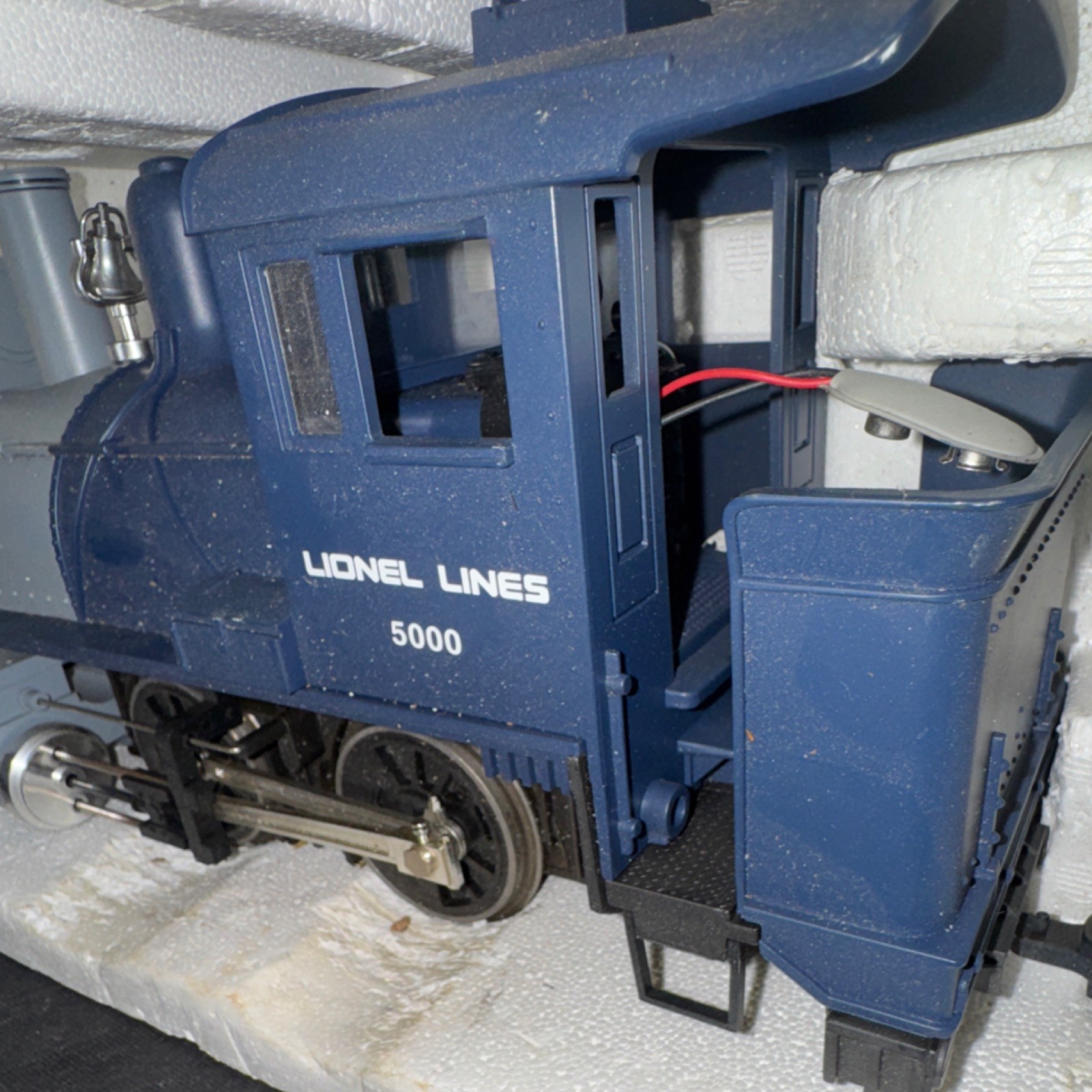 Lionel Steam Locomotive 5000 G Gauge 0-4-0 Blue Gray Lionel Lines Model Railroad