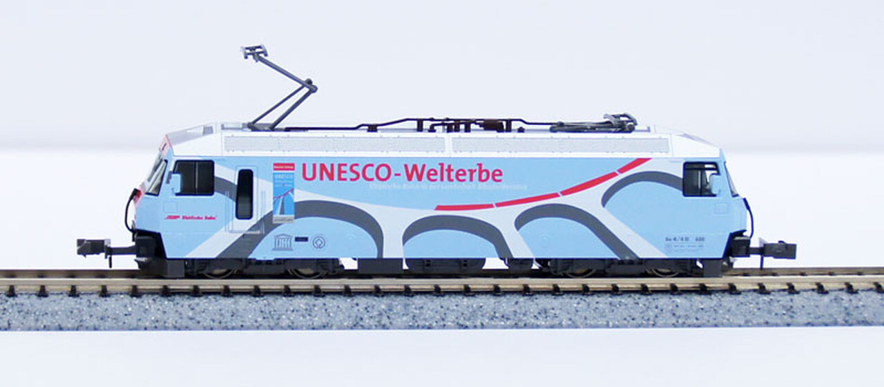 USA Seller – New! KATO N gauge 3101-3 RhB Ge4/4-III #650 “Unesco Welterbe” color