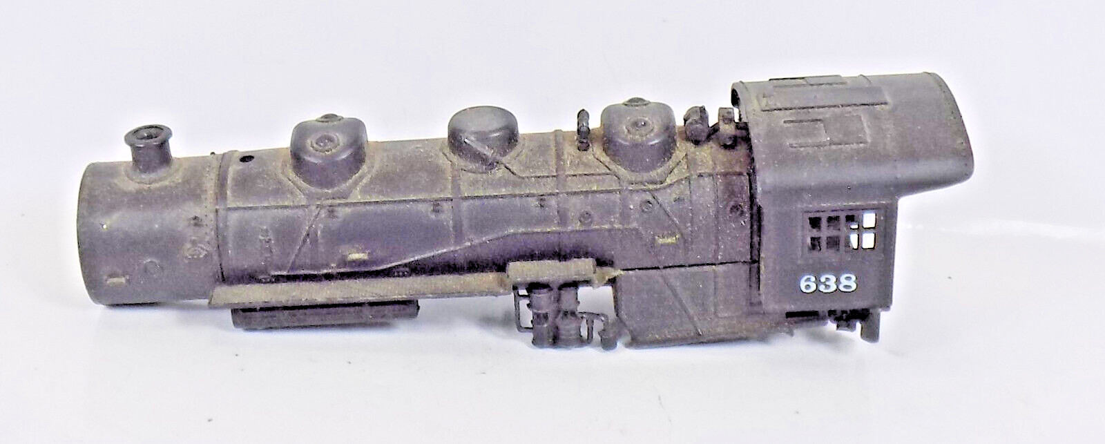 HO / UNBRANDED / LOCOMOTIVE #638 / SHELL / PARTS