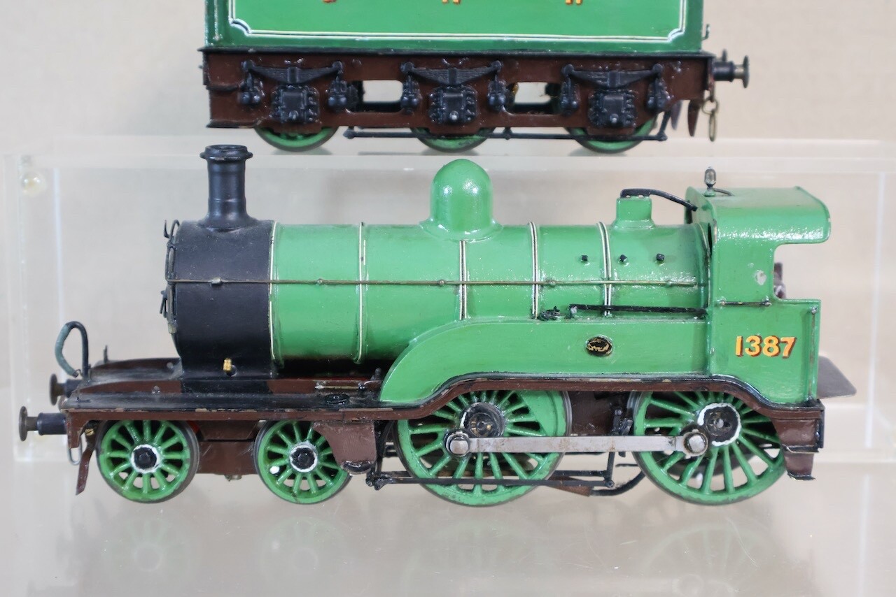 LEEDS KIT BUILT O GAUGE 3 RAIL GNR 4-4-0 ROBINSON CLASS D2 LOCOMOTIVE 1387 oi