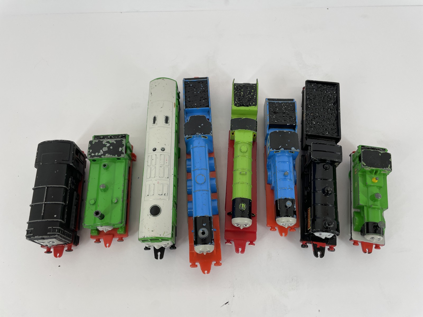 Thomas & Friends ERTL Learning Curve Die-Cast Metal Train Engine Lot 9 Pcs