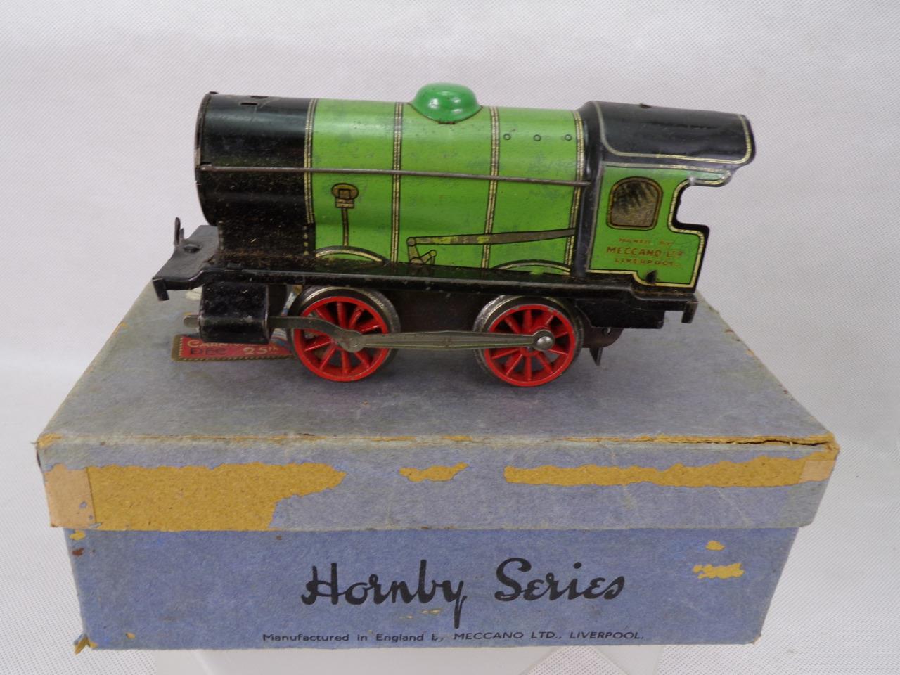 Boxed Hornby Series O Gauge M1/2 clockwork Locomotive #L453 1C16