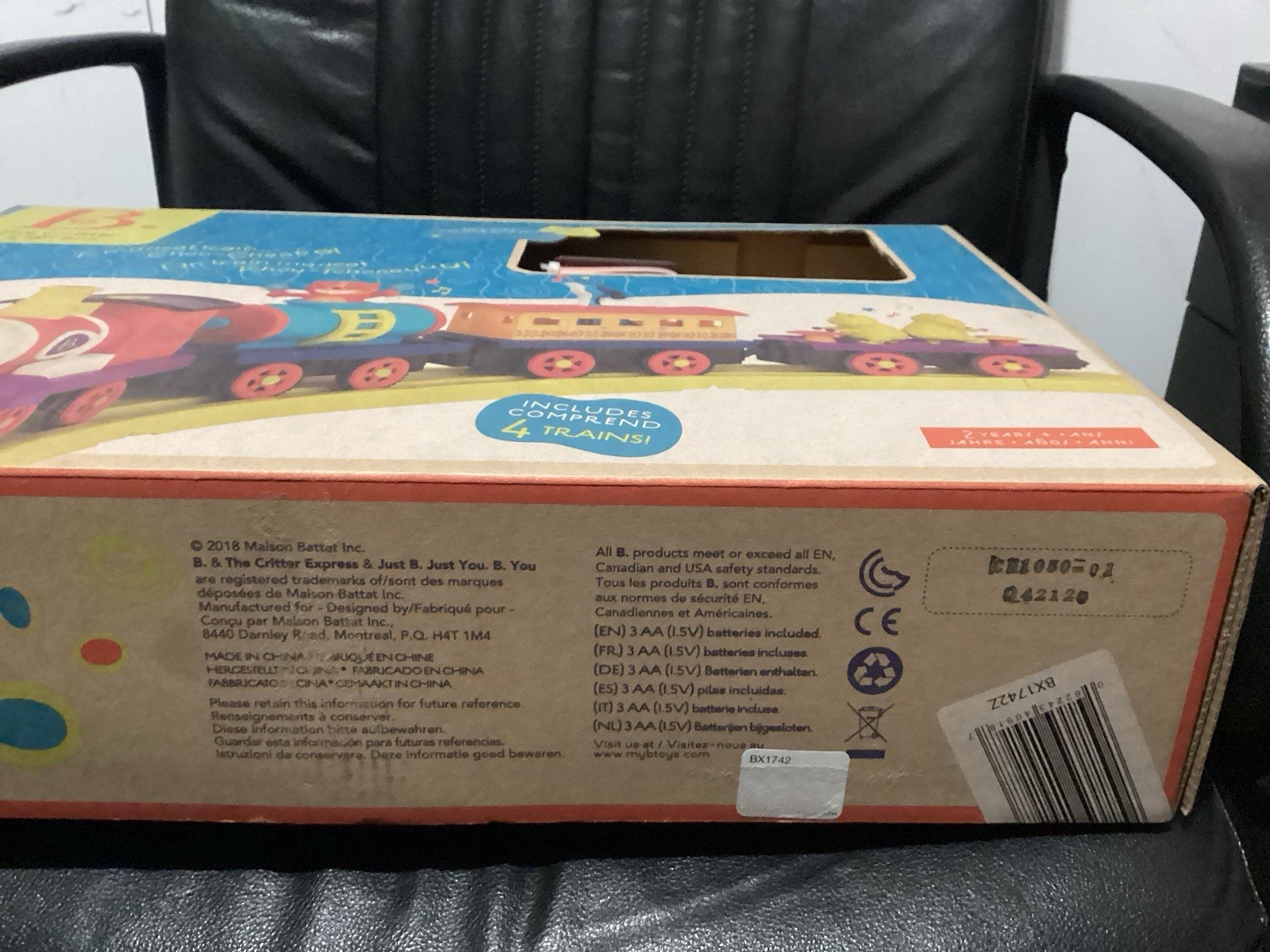 B. & The Critter Express – 2018 Musical Train Set – Lights & Sounds #8211 NEW