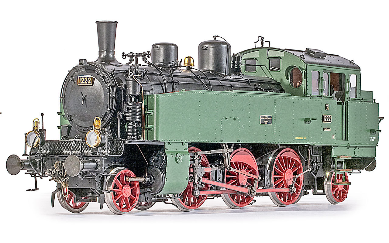 Dingler Steam Locomotive Br 75 1-175/2 Württemberg T5 LB 1227 Gauge 1 Digital