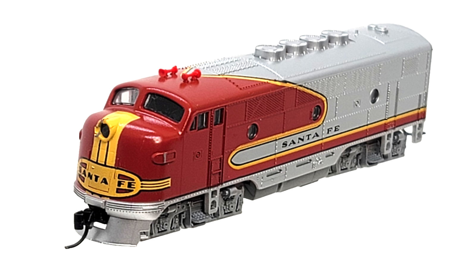 N KATO 176-051 EMD F3A ATSF Diesel Loco (Tested) w/knuckle couplers #1