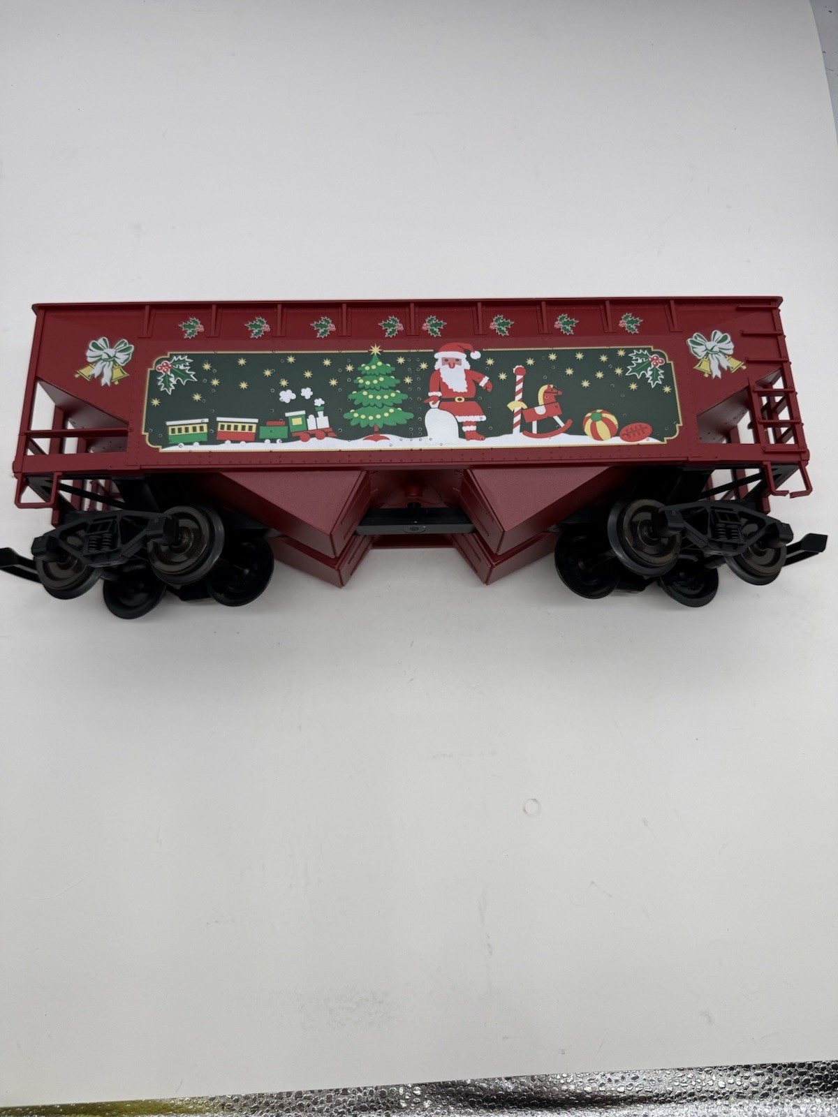 PYKO 38105 G scale 4 axle Christmas caboose