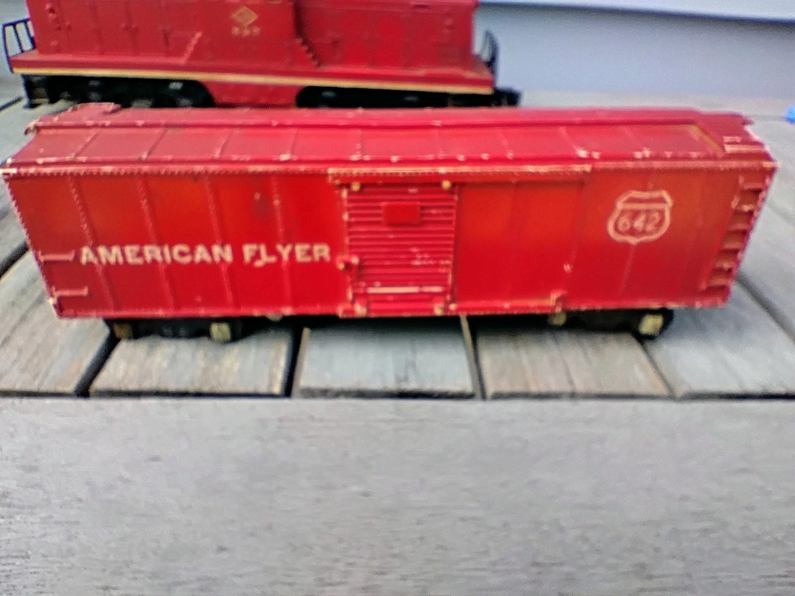 VINTAGE 1956 POSTWAR LIONEL 627 LEHIGH VALLEY DIESEL SWITCHER & AMERICAN FLYER