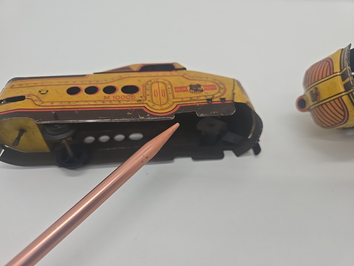 Marx O-Gauge Train M10005 Union Pacific Clockwork Loco & Dummy Unit